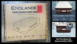Englander 83197 Twin Double-high Airbed, Built-in Pump, I-beam, 300LB Capacity. Fixed Price $169.96.