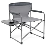 Busy Bee Kids Camping Chair With Foldable Side Table, Large, Grey. Fixed Price $78.35.