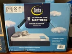 Serta Sheer Slumber 8-IN Full Memory Foam Mattress Box. Fixed Price $249.99.