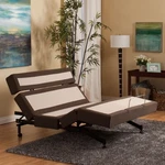 Rize Contemporary Cal-king/ Cal-split Adjustable Beds. Fixed Price $900.00.