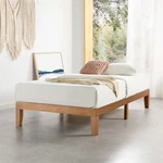 Naturalista Classic 12-INCH Solid Platform Bed Wooden Slats, No Box Sprin. Fixed Price $191.99.