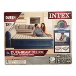 Intex Queen Dura-beam Deluxe Series Comfort Headboard Airbed With Internal Pump. Fixed Price $81.59.