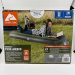 Ozark Trail Twin Size Inflatable Air Bed Mattress With Battery Pump (green). Fixed Price $16.15.
