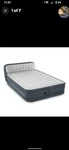 Intex Dura-beam Duluxe Headboard 18" Queen Air Mattress With Built-in Pump.... Fixed Price $80.00.