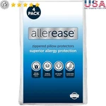 Allergy Protection Pillow Protector Soft Zippered Breathable Machine Washable Us. Fixed Price $20.07.