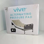 Vive Alternating Air Pressure Mattress Pad With Quiet Pump - Open Box. Fixed Price $44.99.