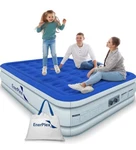 Enerplex 16" Double High Portable Queen Air Mattress Bed 2 Way Built-in Pump. Fixed Price $59.99.