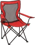 Coleman Broadband Mesh Quad Camping Chair With Carry Bag & Cup Holder, Red. Fixed Price $53.69.