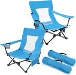 Joyfair Beach Camping Chair (2 Pack), Outdoor Folding Lawn For Adults, Hea. Fixed Price $69.80.