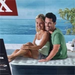 Intex Dura-beam Deluxe Queen High-rise Pillow Top Airbed Built-in Pump. Fixed Price $40.00.