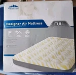 Northwest Territory Full Designer Air Mattress Bed - Yellow Zebra. Fixed Price $49.95.