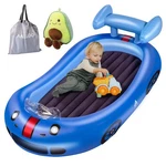Aassoo, Inflatable Toddler Bed Blow Up Travel With Sides AS-HF003 Blue. Fixed Price $54.83.