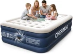 Queen Air Mattress W/ Built In Pump 18" Raised Blow Up Bed 800LB. Fixed Price $190.33.