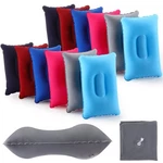 12 Pack Inflatable Travel Pillows Ultralight Compact Flocked Fabric For Camping. Fixed Price $27.28.