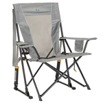 Gci Outdoor Comfort Pro Rocker Camping Chair With Mesh Backrest, Mercury Gray. Fixed Price $61.99.