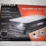 Pittman - Air Mattress Twin With Built Pump Black 18" Double High A.... Fixed Price $33.99.