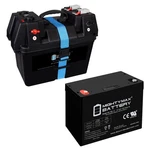 Mighty Max 12V 100AH Sla Battery With Smart Box For Rv, Boats, Camping. Fixed Price $234.99.