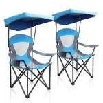 Heavy Duty Canopy Camping Chair, 350 Lbs Capacity Oversized Folding Wit.... Fixed Price $154.47.