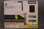 Intex Queen Dura-beam Prestige Airbed With Battery Pump 10 Thick. Fixed Price $13.30.