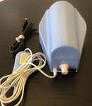 Mattress Genie Air Pump HT-205B With Remote Blue Tested And Working. Fixed Price $42.00.