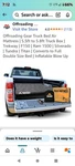 Off-roading Gear Truck Bed Air Mattress 5.5FT To 5.8FT. Fixed Price $50.00.