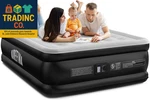 Queen Air Mattress With Built-in Pump, 18" Raised, Portable, 750 Lbs Capacity. Fixed Price $110.99.
