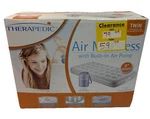 Therapedic Twin Size Air Mattress Built-in Pump & Storage Bag, Bed Bath Beyond. Fixed Price $29.98.