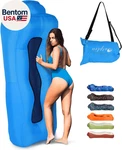 Inflatable Couch Air Lounger For Adults, Ultralight Portable Blow Up. Fixed Price $49.25.