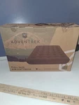 Adventrek Full Size Air Mattress - Flocked Top 75" X 54" 8.7" Portable Bed. Fixed Price $44.99.