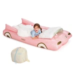 Funboy Kids Pink Inflatable Travel Bed Mattress. Perfect For Sleepovers.. Fixed Price $126.02.