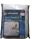 Sertapedic Cool, Fresh & Clean Quilted Protection King Matress Pad. Fixed Price $48.99.