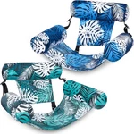 2 Packs Inflatable Pool Float Hammock Chairs Lounge Summer Water Fun Us. Fixed Price $27.99.