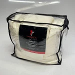 Tribeca Living Venice Velvet 3 Piece Duvet Set 100% Polyester Queen White. Fixed Price $31.36.