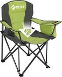 Villey Camping Chair, Oversized Folding Portable Oversize, Green. Fixed Price $75.68.