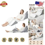 Complete 4PC Wedge Pillow System: Memory Foam, Removable Cover, Pain Relief. Fixed Price $100.79.
