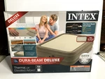 Intex Dura-beam Deluxe 20" Thermallux Elevated Airbed 60X80X20 New Queen. Fixed Price $89.99.