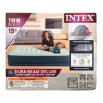Intex Dura-beam Comfort Airbed With Fastfill Usb Pump, 15" Height, Twin. Fixed Price $43.19.