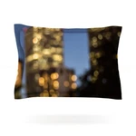 Kess Inhouse Ann Barnes "nola At Night" City Lights Cotton King Pillow Sham. Fixed Price $10.00.