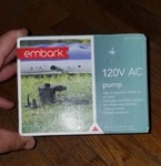 Embark - Black Air Pump Input: 120V W/ 3 Tips!. Fixed Price $30.00.