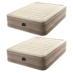 Intex Dura-beam Deluxe Ultra Plush Air Bed W/built-in Pump, Queen (2 Pack). Fixed Price $116.99.