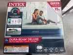 Intex Dura-beam Deluxe Prestige Queen Airbed Fastfill Usb Pump 15" Height New. Fixed Price $74.99.