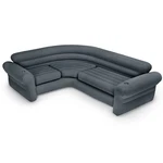 Intex Inflatable Corner Living Room Air Mattress Sectional Sofa Couch, Gray. Fixed Price $264.99.