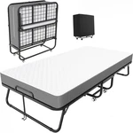 Folding With Mattress, Roll Away Beds For Adults, Single Co.... Fixed Price $214.85.