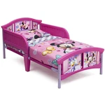 Delta Children Disney Minnie Mouse Plastic Toddler Bed, Pink. Fixed Price $36.99.