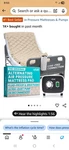 Vive Alternating Air Pressure Mattress Pad - The Original Bed Sore Prevention. Fixed Price $42.00.