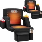 Overmont Heated Stadium Seat With Back Support 3 Levels, Dual-zone. Fixed Price $236.49.