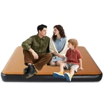 Inflatable Air Bed Mattress 8'' Elevated Pad Wood Grain Outdoor Camping. Fixed Price $87.88.