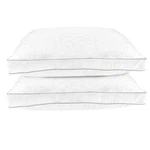 Elegant Comfort Set Of 2 Hotel Quality Bed Quilted Goose-down Alternative Med.... Fixed Price $53.02.