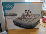 Idoo Queen Size Air Mattress With Built-in Pump New Model I-C-018. Fixed Price $34.14.