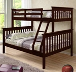 Donco Kids Twin Over Full Mission Bunk Bed. Fixed Price $799.99.
